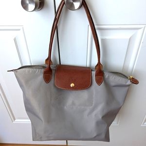 Longchamp Le Pliage Long Handle Large Tote